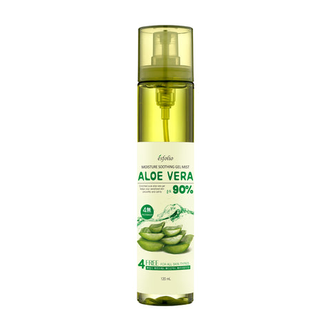 ESFOLIO (BTG) Moisture Soothing Gel Mist Aloe Vera (120 ml) เอสโฟลิโอ มอยซ์เชอร์ ซูทธิง เจล มิสท์ อโล เวร่า 120 มล.