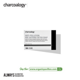 Charcoalogy Anti-Pollution Age Defense Detox Soap (100g) ชาร์โคโลจีสบู่ก้อนถ่านไม้ไผ่ สูตรปกป้องผิวจากมลภาวะ - Organic Pavilion