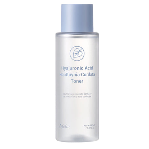 ESFOLIO (BTG) Hyaluronic Acid Houttuynia Cordata Toner (150 ml) เอสโฟลิโอ ไฮยาลูโรนิค แอซิด ฮูตูเนีย คอร์ดาตา โทเนอร์ 150ml