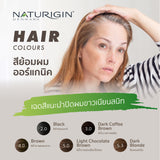 Naturigin 2.0 BLACK Permanent Organic Hair Color dye แบล็ก 2.0 สีดำธรรมชาติ สีผมออร์แกนิค นำเข้าจากเดนมาร์ก (115ml)