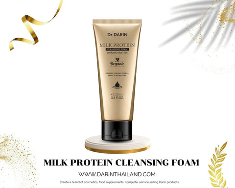 Dr. Darin Milk Protein Cleansing Foam (100 ml) ดร. ดาริน มิลค์ โปรตีน คลีนซิ่ง โฟม 100ml