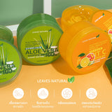 Leaves Natural Aloe Vera Soothing Gel 100% (300ml) ลีฟ แนชเชอรัล อโล เวร่า ซูทธิง เจล 100%