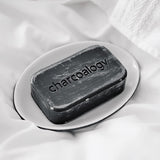 Charcoalogy Anti-Pollution Age Defense Detox Soap (100g) ชาร์โคโลจีสบู่ก้อนถ่านไม้ไผ่ สูตรปกป้องผิวจากมลภาวะ - Organic Pavilion