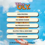 OLY. High Protein Cereal Snack - Cocoa Flavor (35 g / 210 g)  โอลี่ ซีเรียลโปรตีนสูง รส โกโก้ 35g / 210g