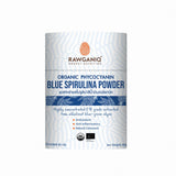 Rawganiq Organic Blue Spirulina Powder (E18) (40g) ผงสาหร่ายสไปรูลิน่าสีน้ำเงินออร์แกนิค (E18) 40g