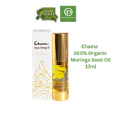 Chama 100%  Moringa Seed Oil For Face and Body (17 ml) ฉมา น้ำมันเมล็ดมะรุมสกัดเย็นสำหรับผิวหน้าและผิวกาย 17ml