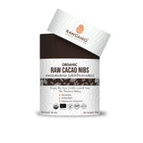 Rawganiq คาเคานิบส์ออร์แกนิค (เมล็ดโกโก้กะเทาะเปลือก) Organic Raw Cacao Nibs (100g or 300g)