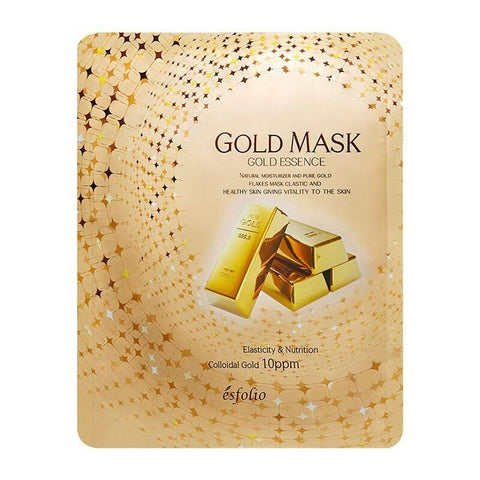 ESFOLIO (BTG) Gold Essence Mask (1 pc x 25 ml)  เอสโฟลิโอ โกลด์ เอสเซ้นส์ มาส์ก 1 แผ่น