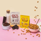 OLY. High Protein Cereal Snack - Cocoa Flavor (35 g / 210 g)  โอลี่ ซีเรียลโปรตีนสูง รส โกโก้ 35g / 210g