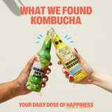 What We Found Sparkling Kombucha (250 ml) วอท วี ฟาวด์  คอมบูชะ คอบูชา ชาหมักสปาร์กกลิ้ง 250ml