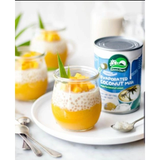 Nature's Charm Evaporated Coconut Milk (360ml)  เนเจอร์ชาร์ม นมมะพร้าวข้นจืด กะทิข้นจืด นมข้นจืดเจ  360ml