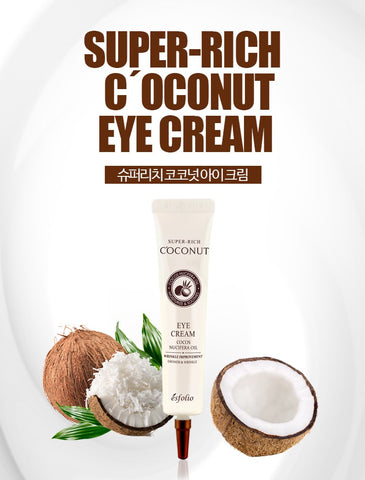 ESFOLIO (BTG) Super Rich Coconut Eye Cream (30 ml) เอสโฟลิโอ ซุเปอร์ ริช โคโค่นัท อาย ครีม  30มล.