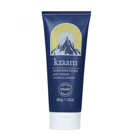 Kraam Herbs Brightening Body Serum (Licorice & Lavender) (200g) โลชั่นเนื้อเซรั่ม มอบความรู้สึกในการบำรุงผิวอย่างเต็มที่