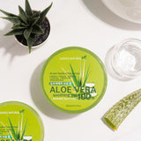 Leaves Natural Aloe Vera Soothing Gel 100% (300ml) ลีฟ แนชเชอรัล อโล เวร่า ซูทธิง เจล 100%