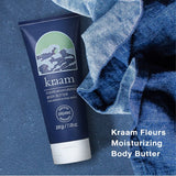 Kraam Fleurs Moisturizing Body Butter (Hyaluronate & Rose Water) (200g) โลชั่นเนื้อบัตเตอร์ มอบความชุ่มชื้นให้กับผิว