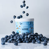 Organic Seeds โปรตีนพืช รสบลูเบอร์รี่ และสไปรูริน่า Plant Protein Blueberry & Spirulina (400g)