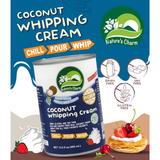 Nature's Charm Coconut Whipping Cream (400ml) เนเจอร์ชาร์ม วิปปิ้งครีมมะพร้าว กะทิวิปปิ้งครีม 400ml