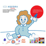 Aozora 12-colour non-toxic Crayons for children (basic assort) - Organic Pavilion